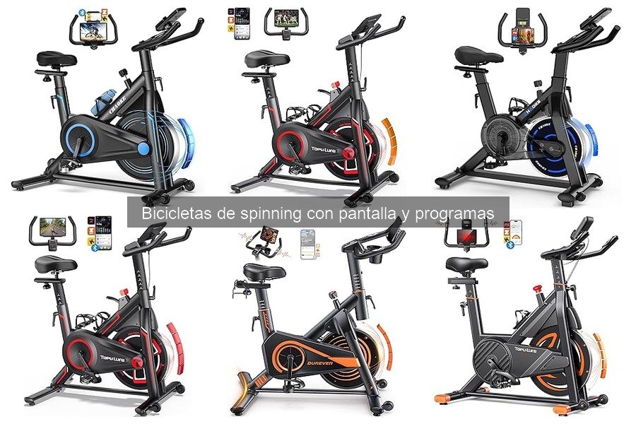 Diferencias entre bicicletas de spinning con y sin pantalla