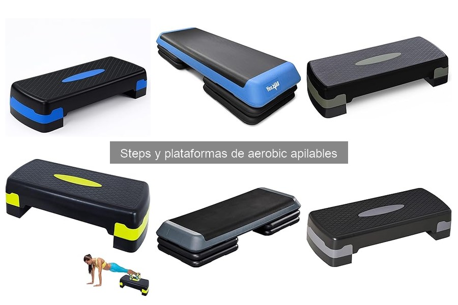 Diferencias entre Steps de Aerobic Apilables y No Apilables