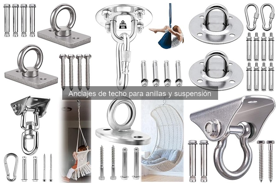 Dónde comprar anclajes de techo para anillas y suspensión