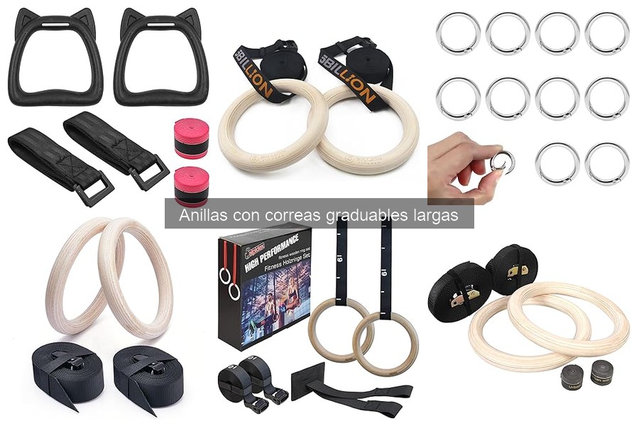 ** Dónde comprar anillas con correas graduables a buen precio