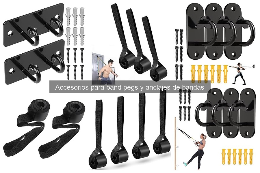 Dónde comprar band pegs y anclajes de bandas para entrenar