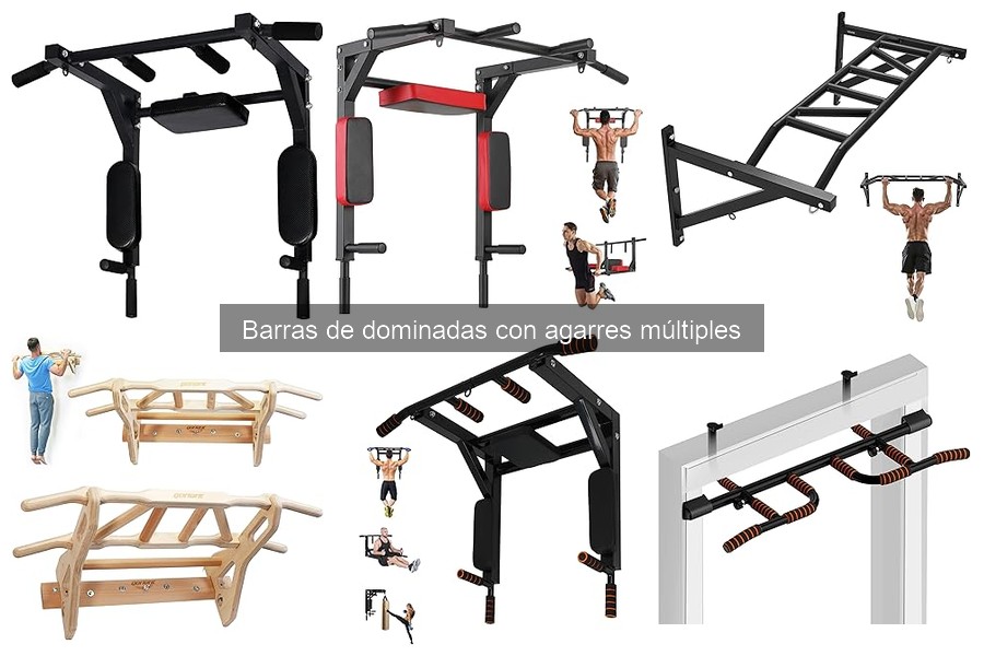 Dónde comprar barras de dominadas con agarres múltiples baratas