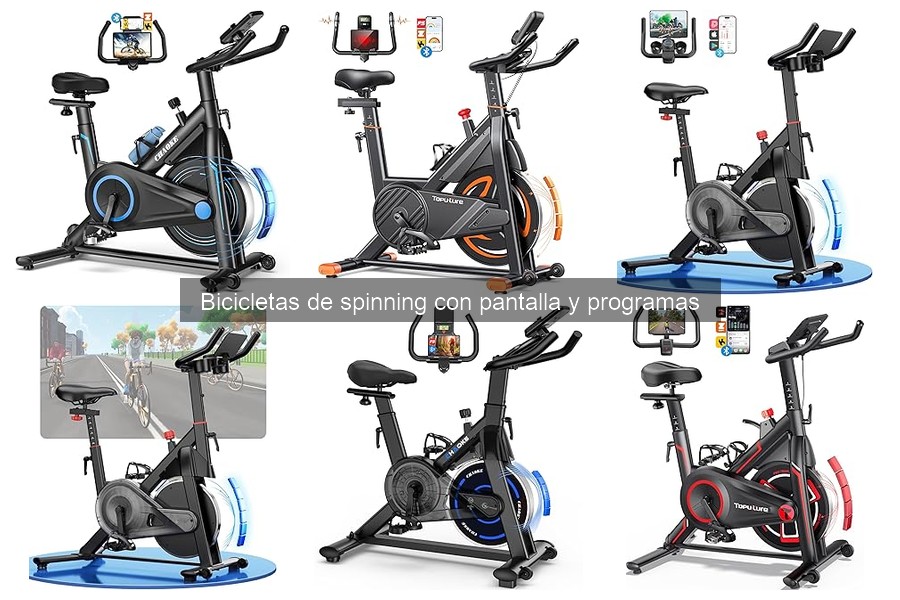 Dónde comprar bicicletas de spinning con pantalla y programas