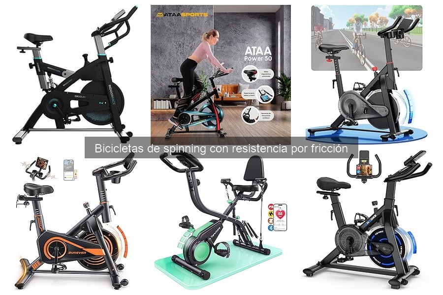 Dónde comprar bicicletas de spinning con resistencia por fricción