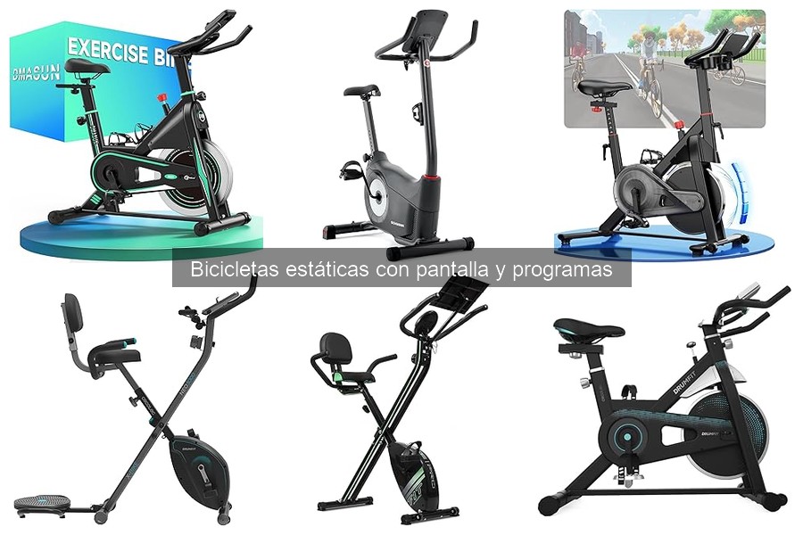 Dónde comprar bicicletas estáticas con programas al mejor precio