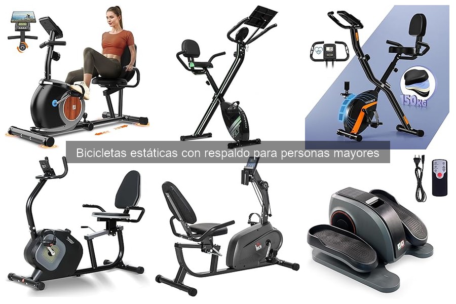 Dónde comprar bicicletas estáticas con respaldo para mayores