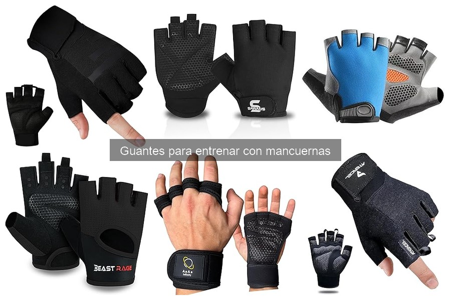 Dónde comprar guantes para entrenar con mancuernas