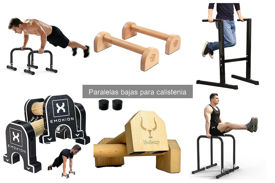 Dónde comprar paralelas bajas para calistenia: Mejores opciones
