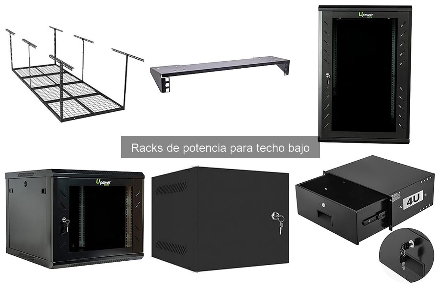 Dónde comprar racks de potencia para techos bajos