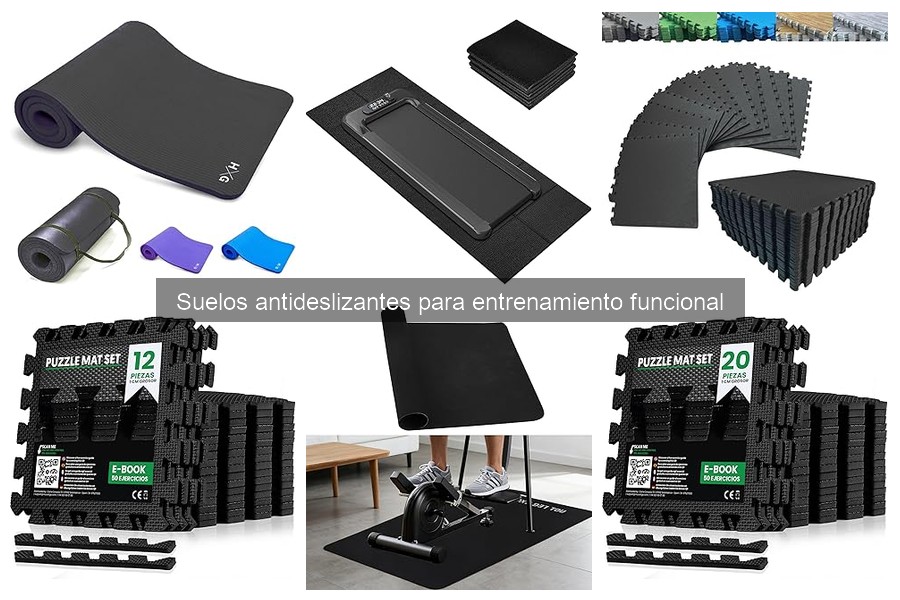 Dónde comprar suelos antideslizantes para entrenamiento funcional