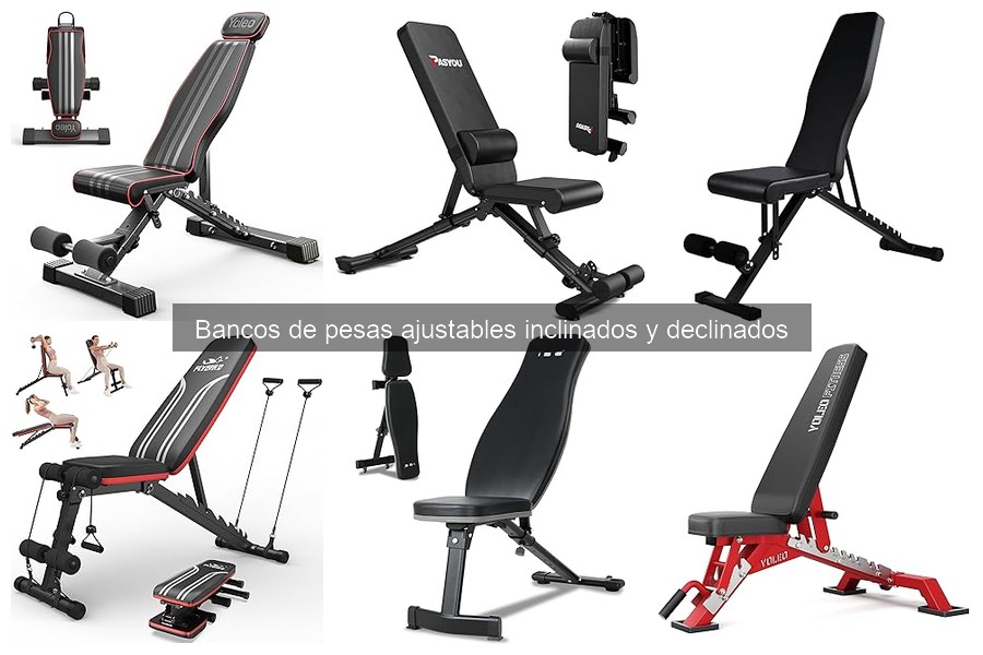 Durabilidad y rendimiento de bancos de pesas ajustables