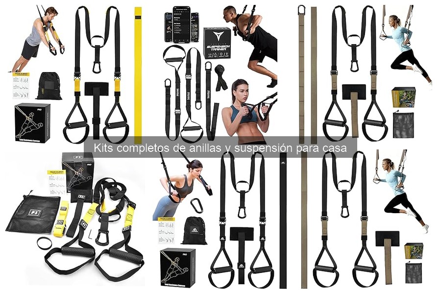 Ejercicios básicos con un kit de anillas de suspensión