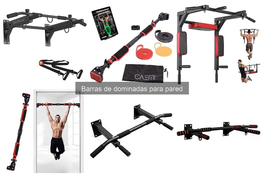 Ejercicios efectivos con barra de dominadas para pared