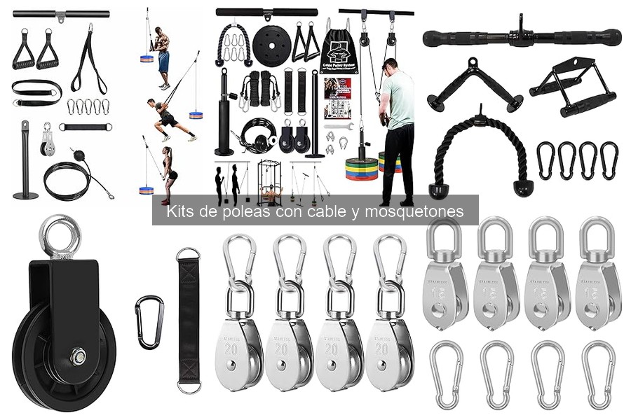 Ejercicios Efectivos con Kits de Poleas para tu Gimnasio en Casa