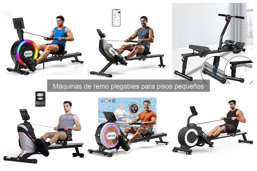 Ejercicios Efectivos con Máquina de Remo Plegable para Casa