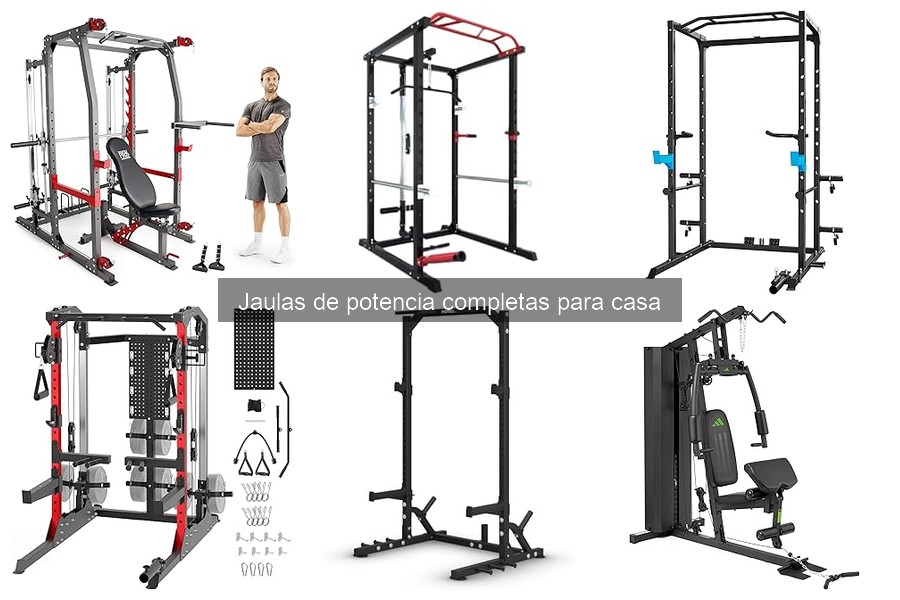 Ejercicios eficaces con una jaula de potencia en casa