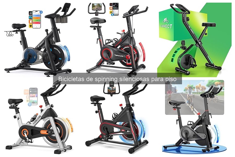 Ejercicios recomendados para bicicleta de spinning silenciosa