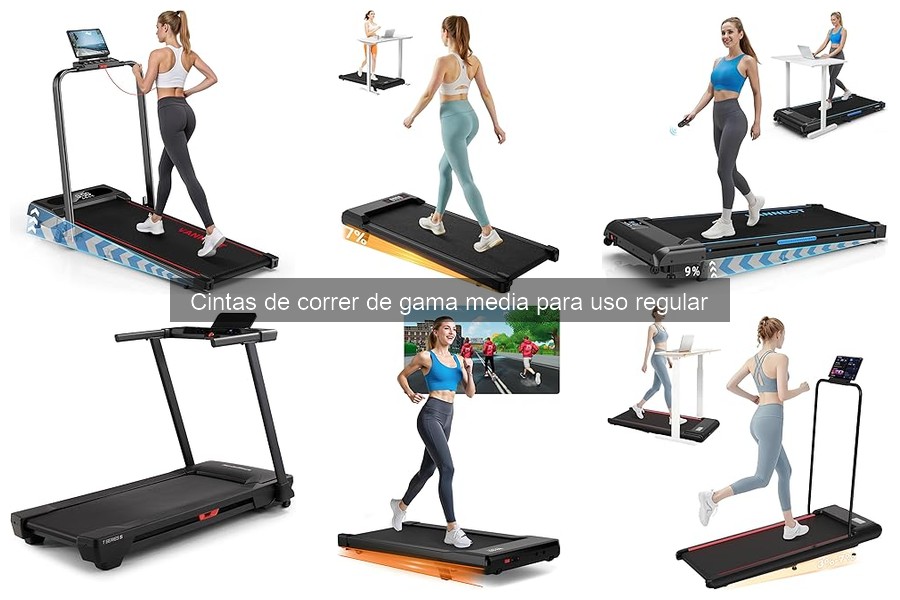Entrenamientos efectivos en cintas de correr de gama media