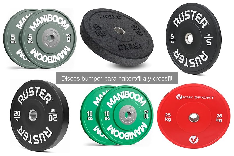Errores al elegir discos bumper para principiantes en halterofilia