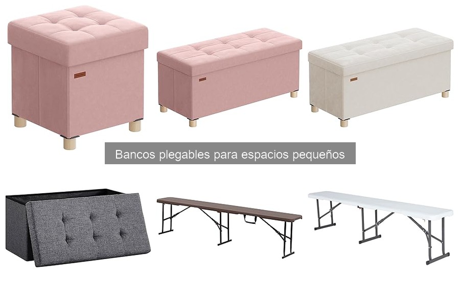 Errores comunes al comprar bancos plegables para espacios pequeños
