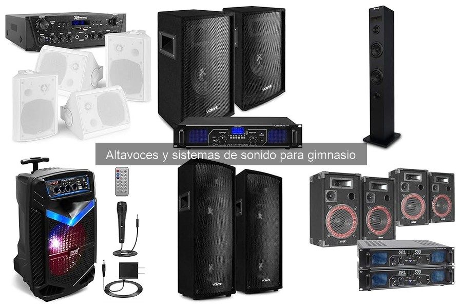 Errores comunes al elegir altavoces para tu gimnasio en casa