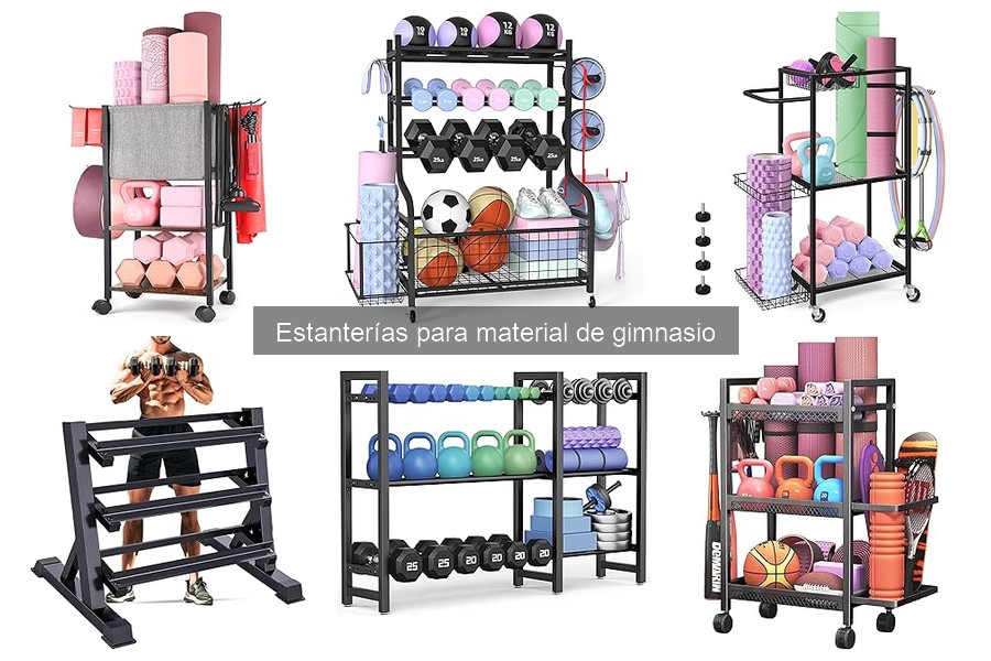 Errores comunes al elegir estanterías para gimnasio en casa