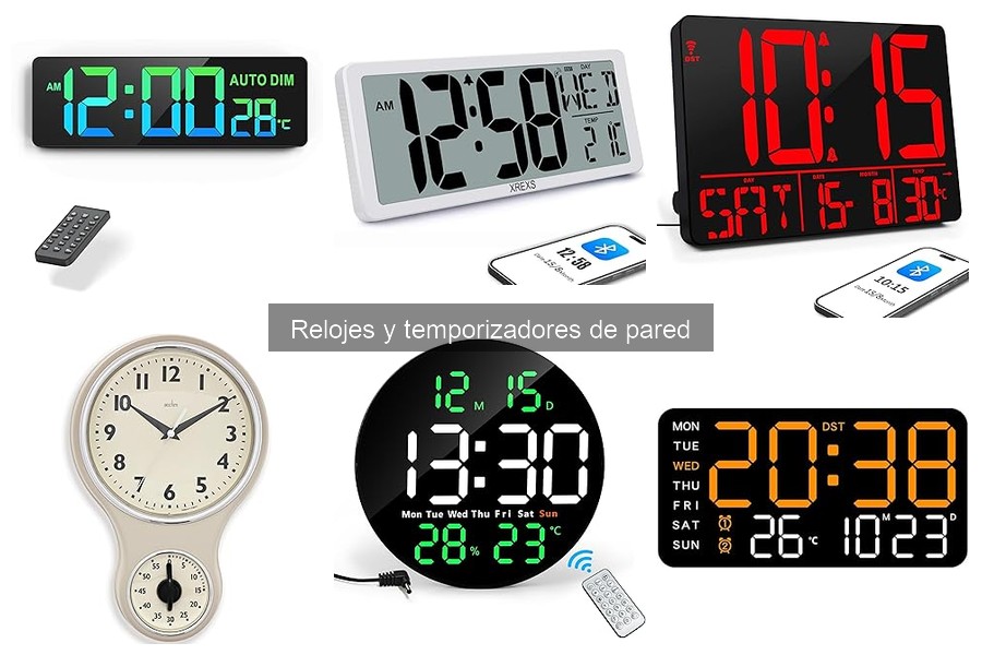 Errores comunes al elegir un reloj o temporizador de pared