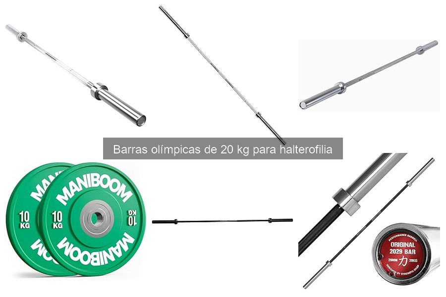 Errores comunes al usar barras olímpicas de 20 kg