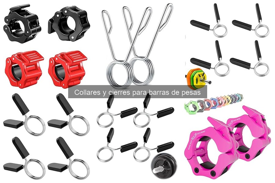 Errores comunes al usar collares y cierres para pesas
