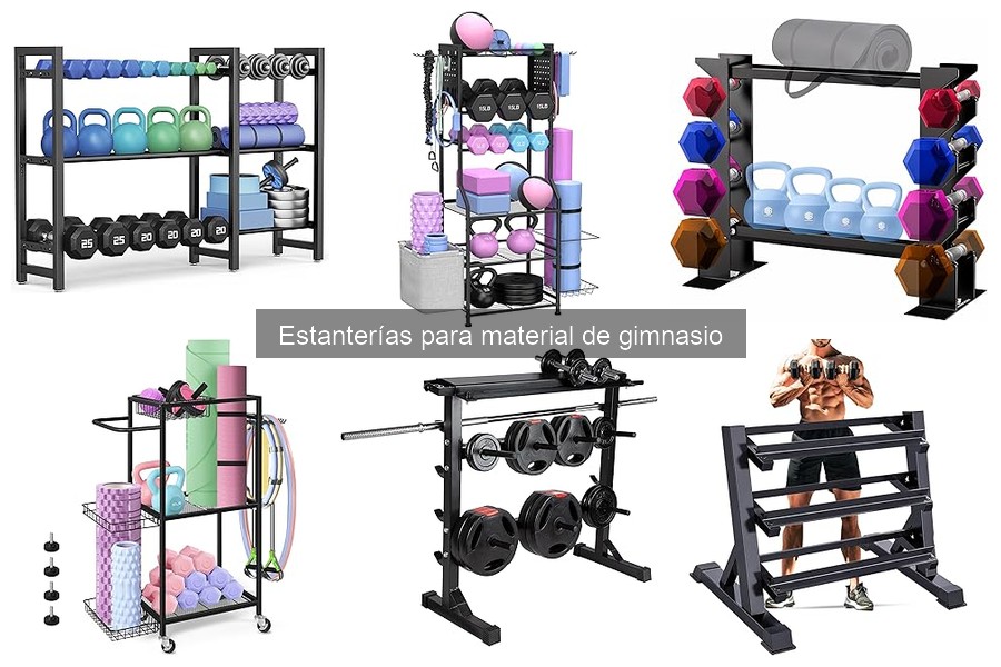 Errores comunes al usar estanterías para material de gimnasio