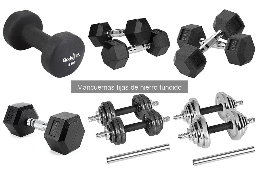 Errores comunes al usar mancuernas fijas de hierro fundido