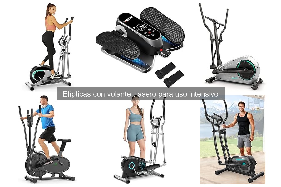 Errores comunes al usar una elíptica con volante trasero