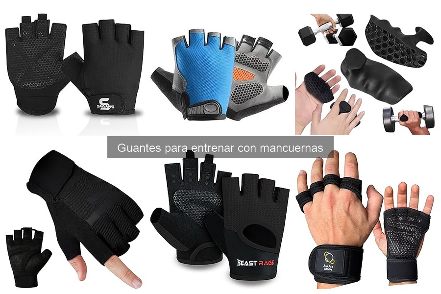 Guantes para entrenar con mancuernas para mujeres: comparativa