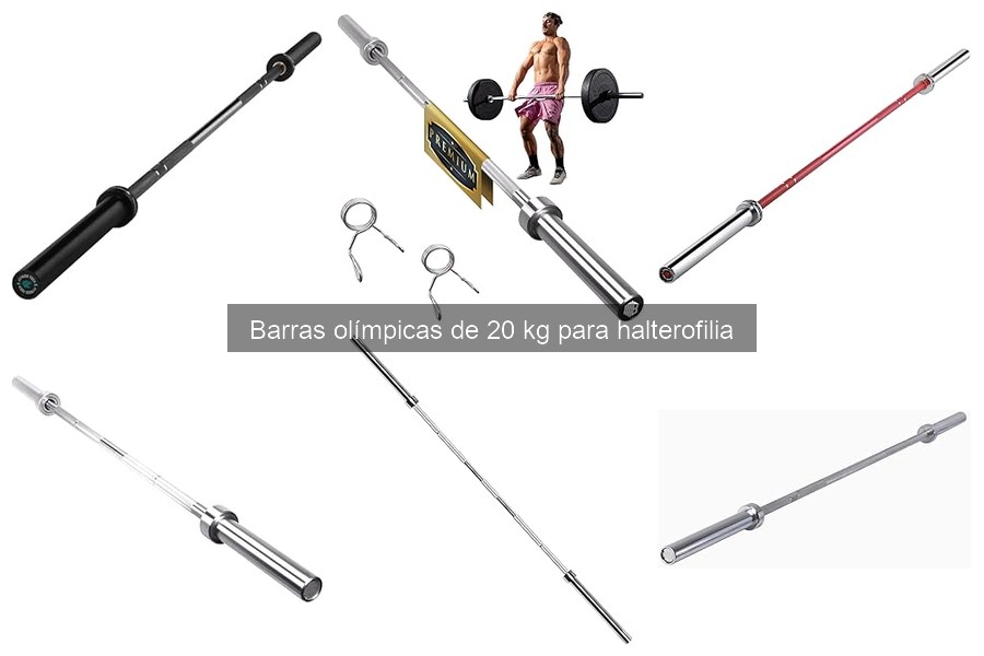Guía de compra de barras olímpicas de 20 kg para halterofilia