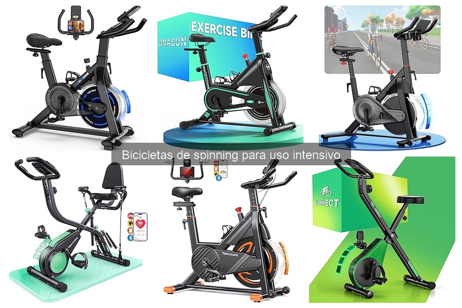 Guía de compra de bicicletas de spinning para uso intensivo