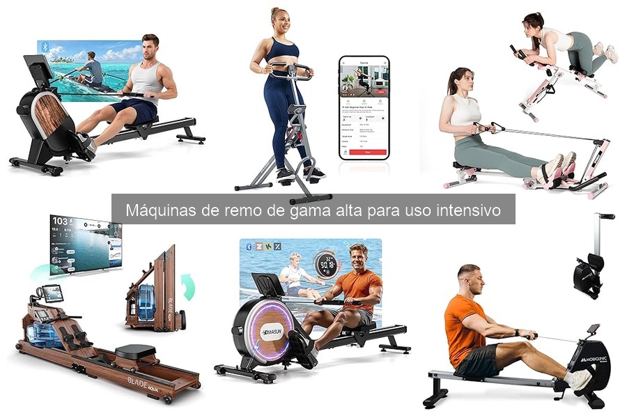 Guía de compra de máquinas de remo de gama alta para casa