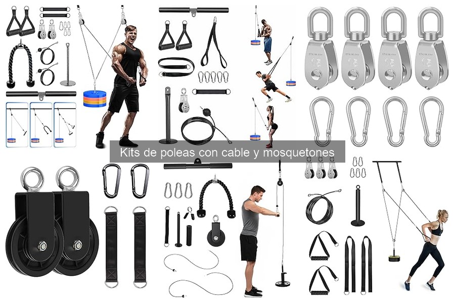 Guía de compra: Kits de poleas con cable para gimnasio