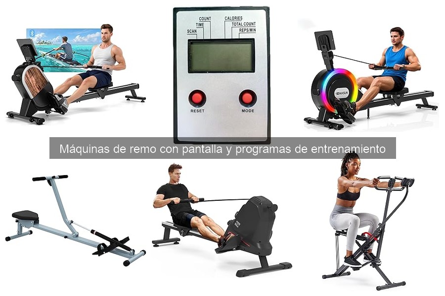 Guía de compra: Máquina de remo con pantalla para casa