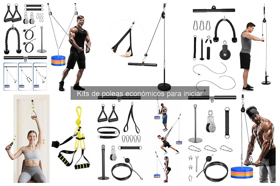 Guía de Instalación de Kits de Poleas Económicos para Gimnasio