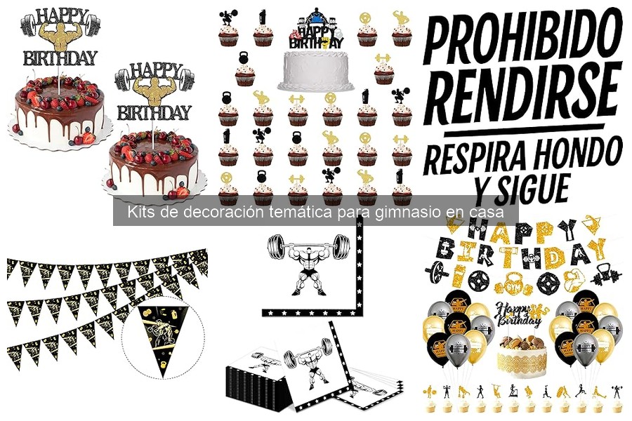 Guía para elegir el kit de decoración de tu gimnasio en casa