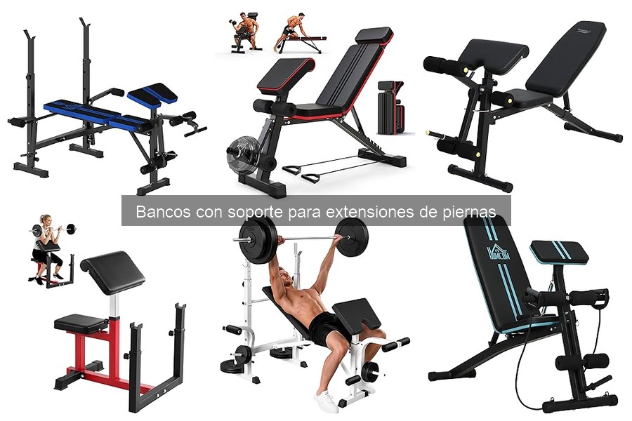 Guía para elegir el mejor banco con soporte para extensiones de piernas
