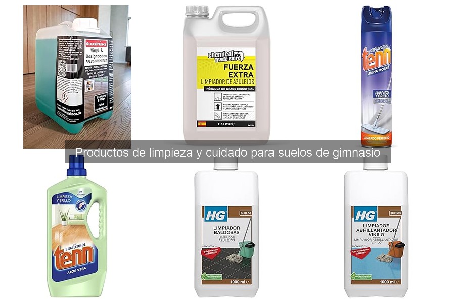 Guía para limpiar suelos de gimnasio en casa correctamente