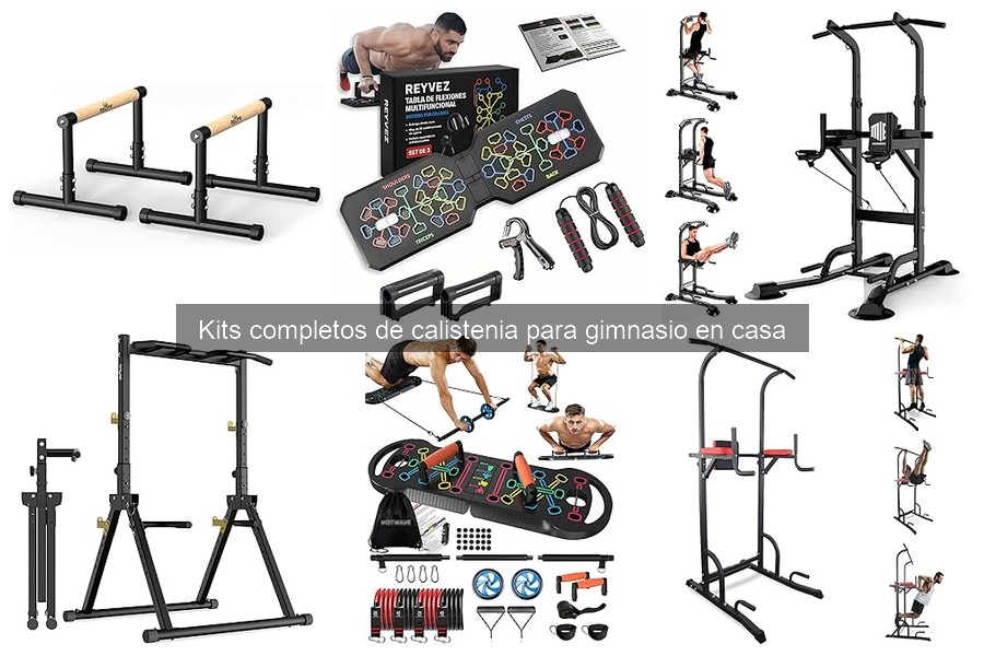Guía sobre kits de calistenia para gimnasio en casa