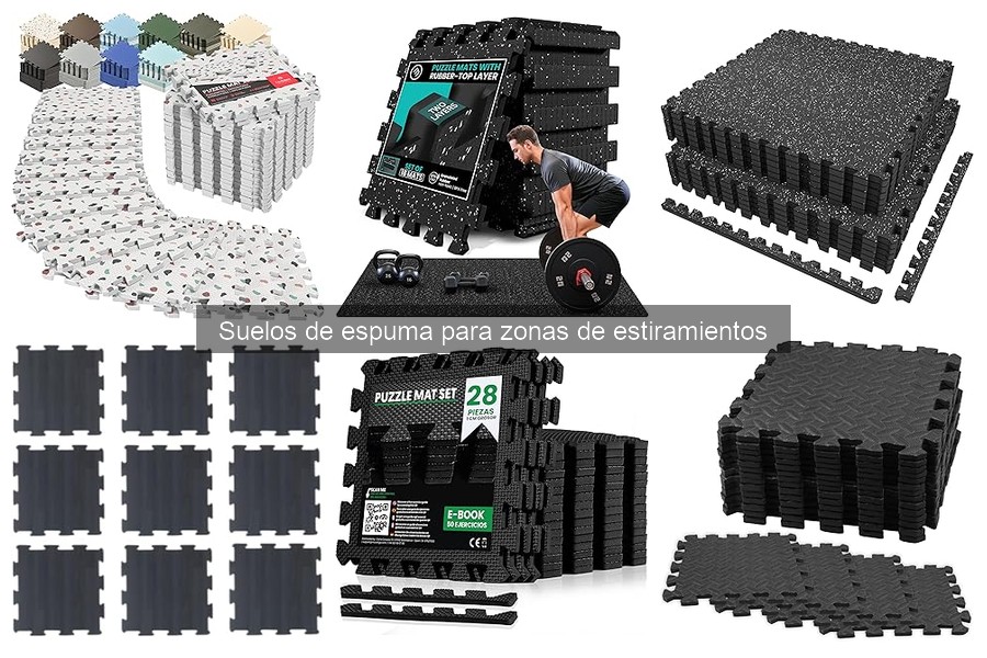 Instalación fácil de suelos de espuma en tu gimnasio en casa