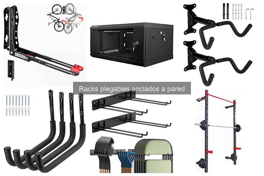 Limitaciones de racks plegables anclados a pared para tu gimnasio