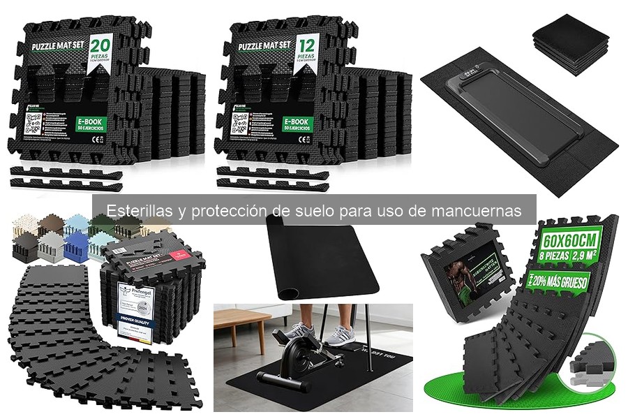 Mantenimiento de esterillas de gimnasio: limpieza y cuidado
