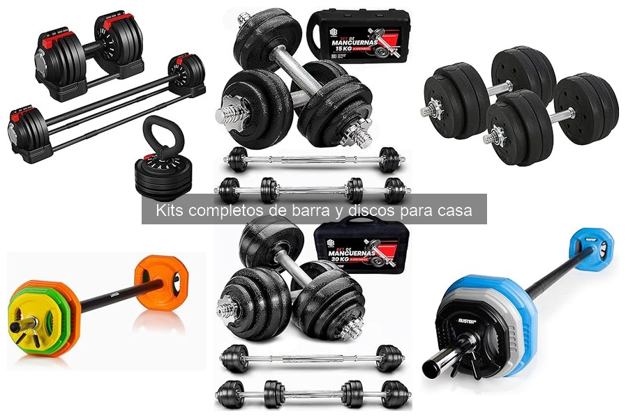 Mantenimiento de kits de barra y discos: consejos útiles