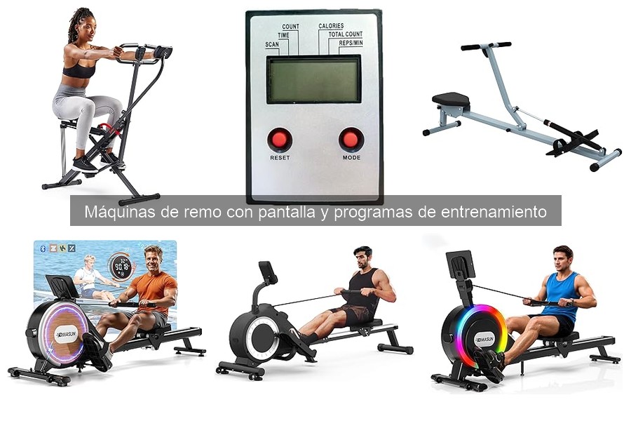 Mantenimiento de máquinas de remo con pantalla: guía práctica