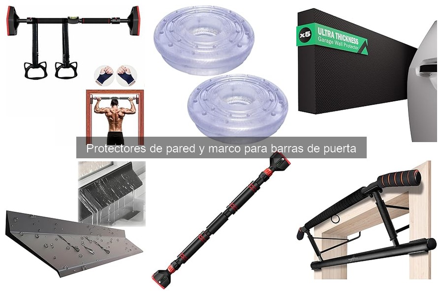 Mantenimiento de protectores de pared y marco para barras de puerta