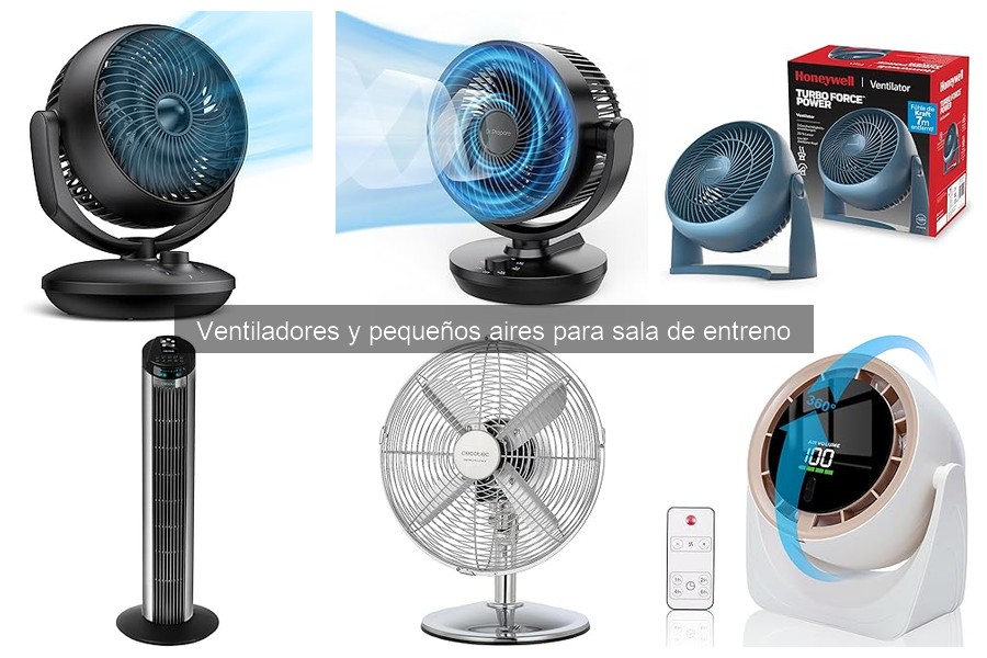 Mantenimiento de Ventiladores en tu Sala de Entrenamiento